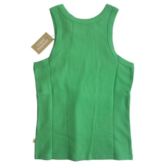 The Everyday Tank in Honeydew Green Scoop Neck Cotton Waffle Size 8 Small NWT - Picture 6 of 9